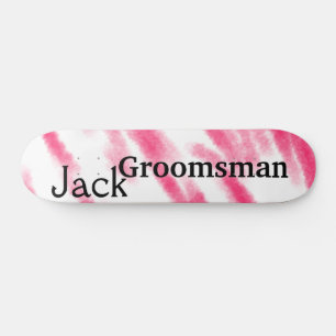 Skate SIMPLES MINIMAL adicione seu nome personalizado pa