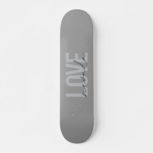 Skate Simples, moderno, mínimo, legal design Love Nevad