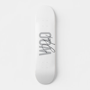 Skate Simples, moderno, urbano, Trendent design Love Woo