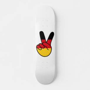 Skate Sinal de V da Bandeira da Alemanha
