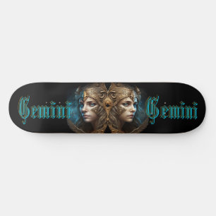Skate Sinal Gemini Zodiac