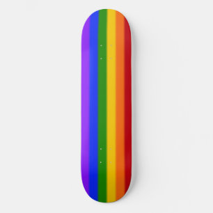 Skate Sinalizador de Orgulho gay do Rainbow