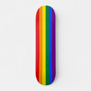 Skate Sinalizador Orgulho gay do arco-íris LGBT