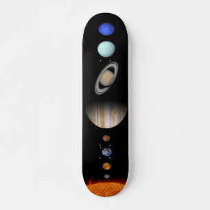Skate Sistema Solar Planeta Espacial Exterior para o Lov