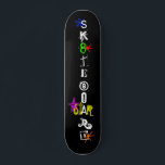 Skate "Sk8teboard Rua*r 3"<br><div class="desc">O skate "Sk8teboard Rua*r 3" é um conselho legal e exclusivo para cada Rua Sk8teboard*r! Os skatboards Zazzle vêm em 8 estilos diferentes no North American Maple, de origem local, e são projetados com padrões de qualidade profissionais que vão enfrentar a patinação mais dura! Obtenha fita adesiva gratuita com sua...</div>