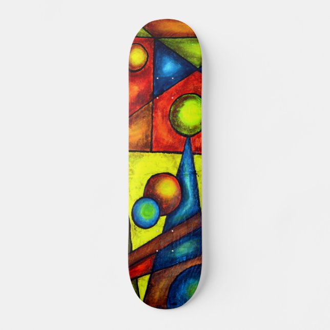 Skate skate, equilíbrio, Abstrato (Frente)