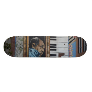 Skate Skate, pintura mural da parede de Duke Ellington,