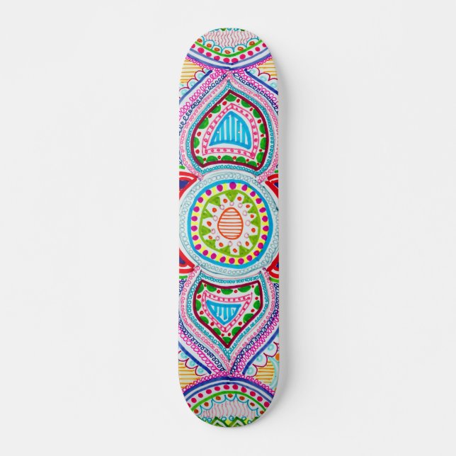 Skate Skateboard. da mandala de Chloe Lambertin (Frente)