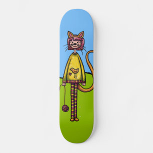 Skate Skateboard, Garota Gato