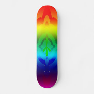 Skate Skateboard, Símbolo Rainbow Peace
