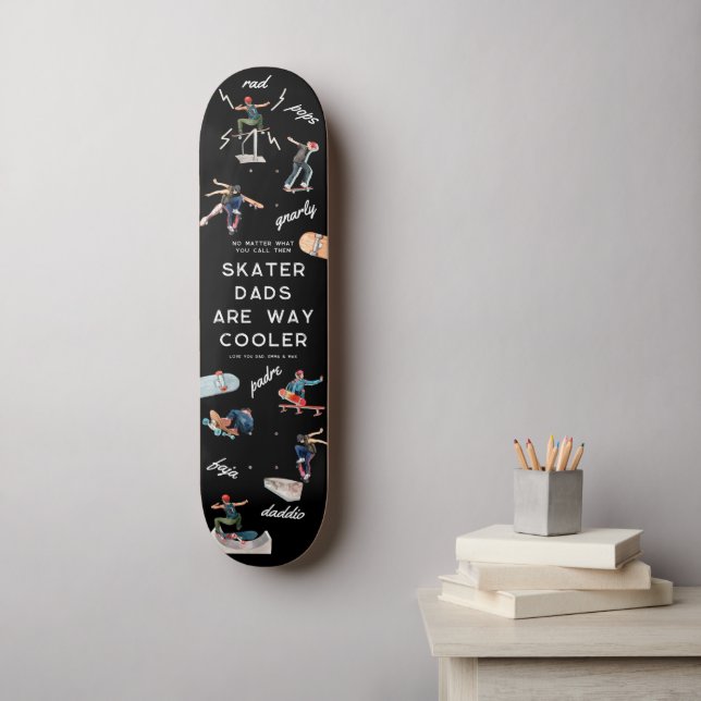 Skate Skateboarding | Pais Skaters São Muito Mais Legais (Arte de parede)