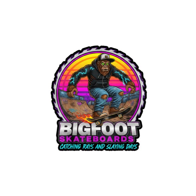 Skate Skateboards Bigfoot-Pegando Raios e Matando Dias (Criador carregado)
