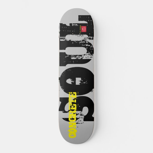 SKATE SKATEBOARDS DE ALMA CONCRETA / JMT EUA (Frente)