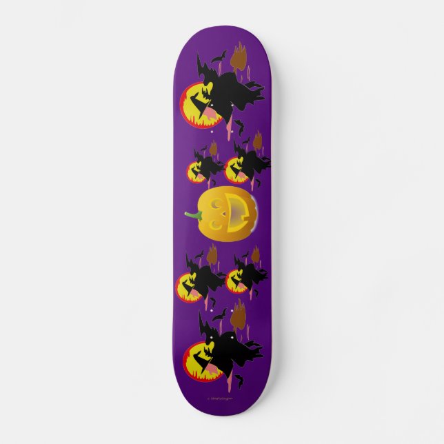 SKATE SKATEBOARDS DE HALLOWEEN - PRO SHREDDERS - BRISAS (Frente)
