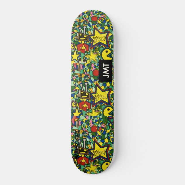 SKATE SKATEBOARDS DO SCRIBZ KIDZ / JMT (Frente)