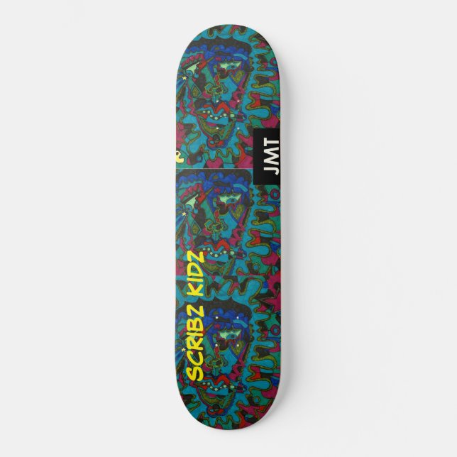 SKATE SKATEBOARDS DO SCRIBZ KIDZ / JMT /IPIX (Frente)