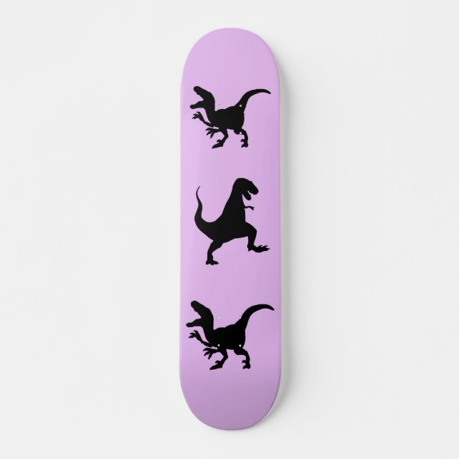Skate Skateboards FUNNY T-REX DINO (Frente)