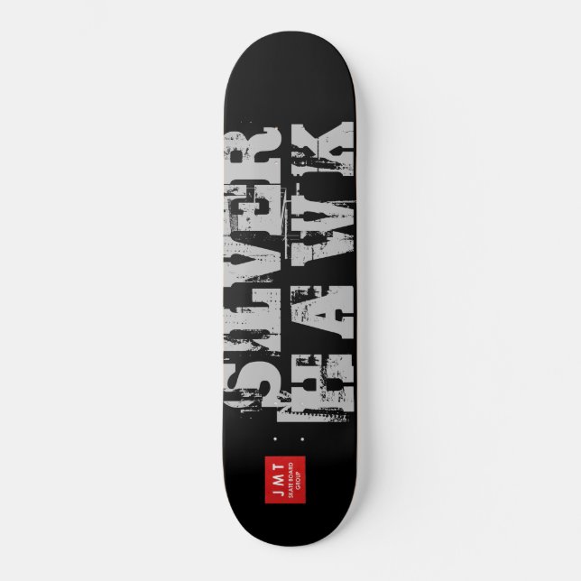 SKATE SKATEBOARDS HAWK DE PRATA (Frente)