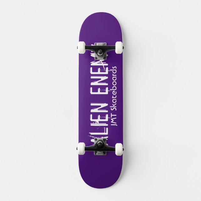 Skate SKATEBOARDS INIMIGANTES alienígenas /JMT (Frente)
