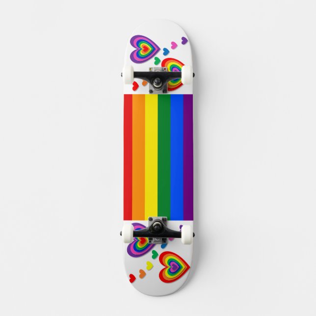 Skate skateboards lgbtq (Frente)