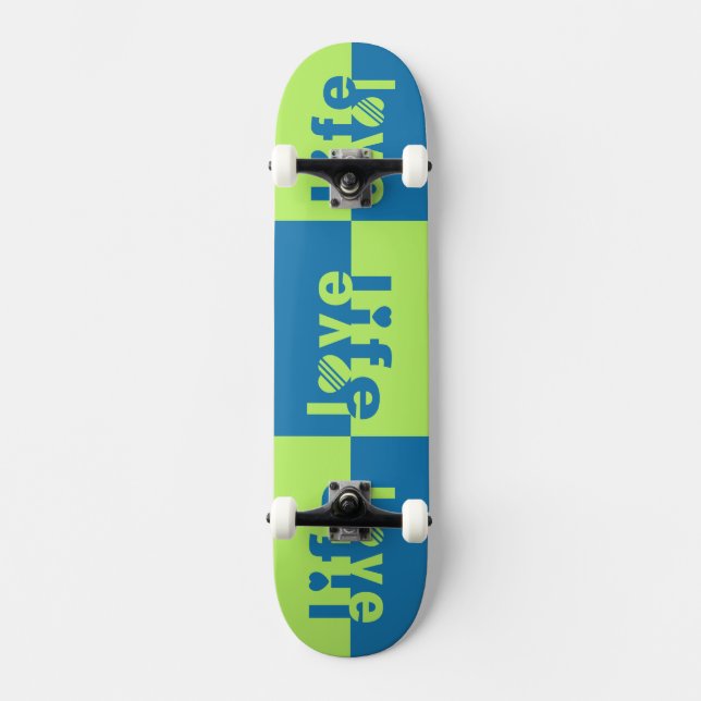 Skate skateboards LOVE LIFE (Frente)