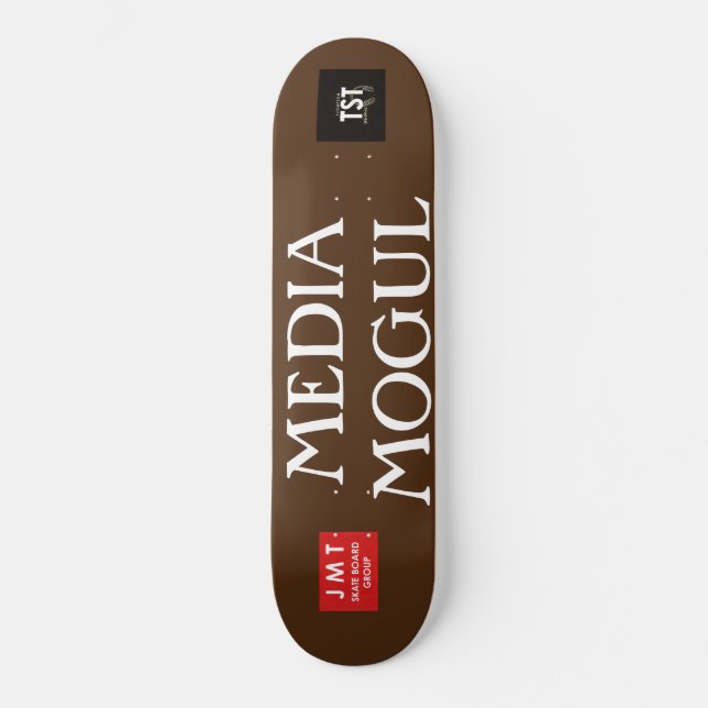 SKATE SKATEBOARDS MOGUL DE MÍDIA / SKATEBOARDS JMT (Frente)
