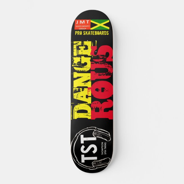SKATE SKATEBOARDS PERIGOSOS / SKATEBOARDS JMT (Frente)