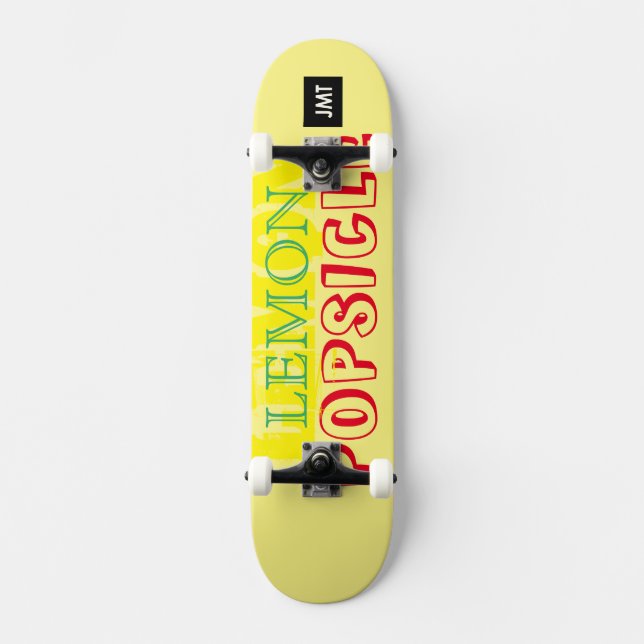 SKATE SKATEBOARDS POPSICLE LEMON / SKATEBOARDS JMT (Frente)