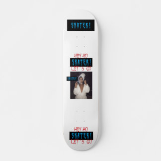 Skate Skater! Company Shape Sexy Black Girl Smoke