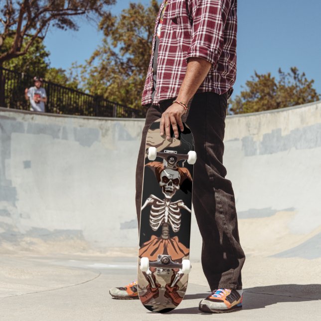 Skate Skeleton Clowboard - Stormy Retro Vibes (Ao ar livre 2)