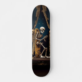 Skate Skeleton Skateboarder