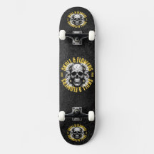 Skull and Flowboard