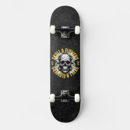 Skate Skull and Flowboard