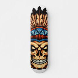 Skate Skull Indian
