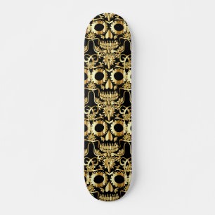 SKATE SKULLS DOURADOS
