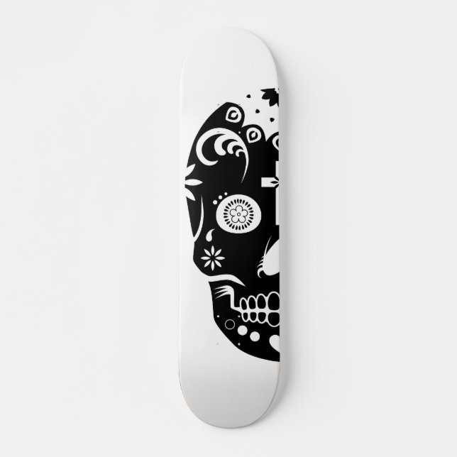 Skate skullz 1 de açúcar de pedido personalizado (Frente)