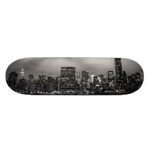 Skate Skyline de Manhattan na noite