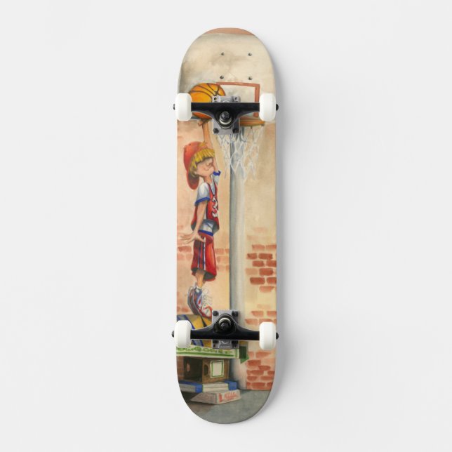 Skate Slam Dunk no basquetebol de Jay Throckmorton (Frente)