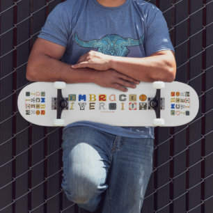 Skate SlipperyJoe abraçar a diversidade metáfora LGBTQIA