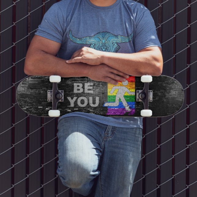 Skate SlipperyJoe é você orgulho gay dá LGBT (Ao ar livre 3)