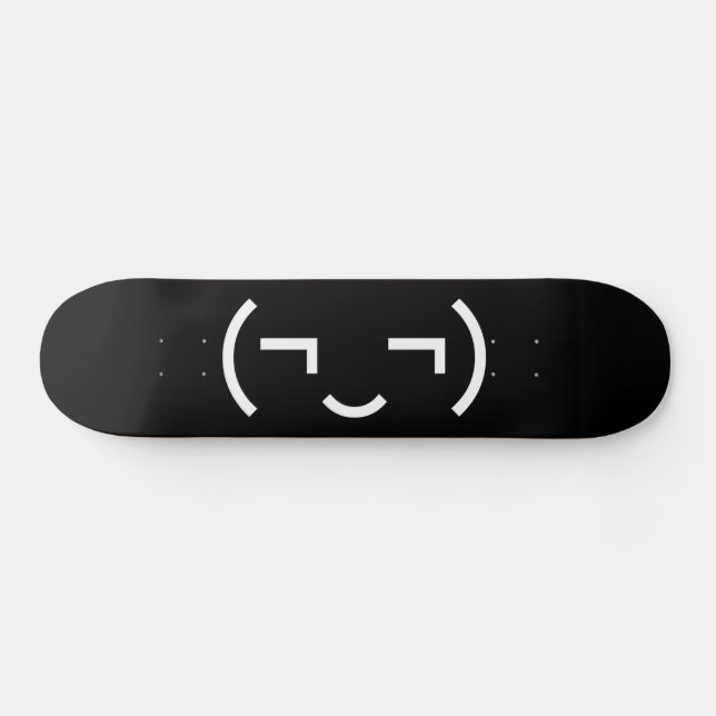 Skate Smug Emoticon (‿) (Horz)