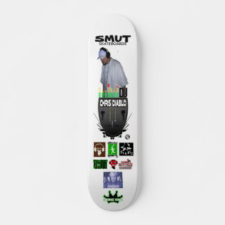 SKATE SMUT SKATEBOARDS - DJ CHRIS DIABLO - EDIÇÃO DE COL