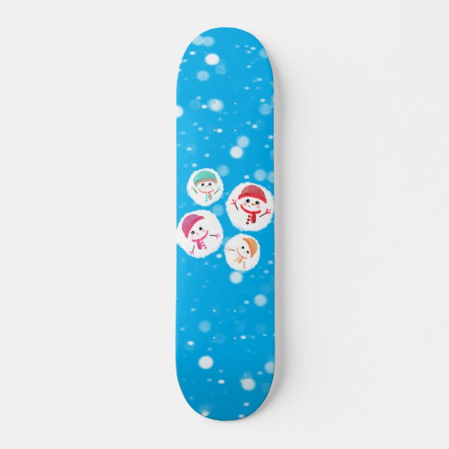 Skate Snowball e Snowman Blue (Frente)