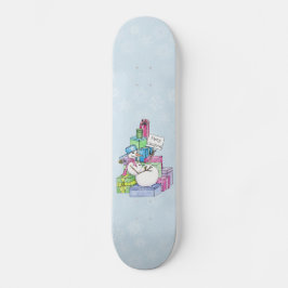 Skate Snowman a arrefecer em presentes