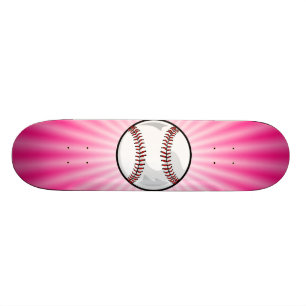 Skate Softball cor-de-rosa