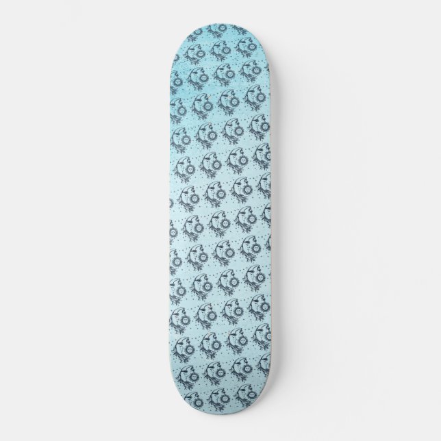Skate Sol e Lua (Frente)