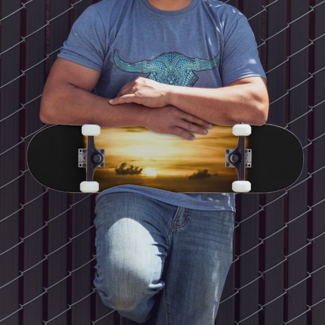 Skate Sol No Oceano Pacífico (Ao ar livre 3)