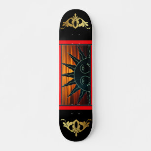 skate solar sorridente
