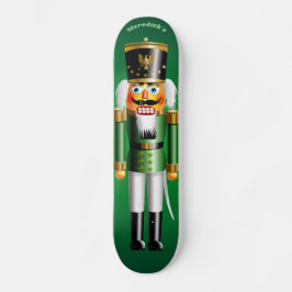 Skate Soldado de Brinquedo Verde de Natal