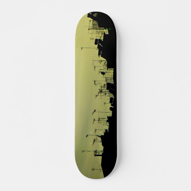 Skate Sombras de telhado. (Frente)